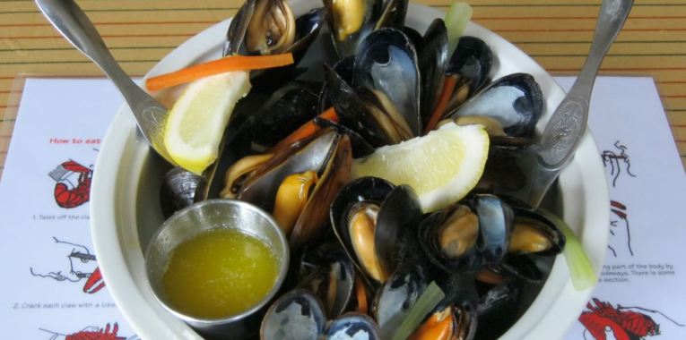 Mussels at Water Prince Lobster